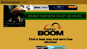 What Boomfaucet.com website looked like in 2016 (7 years ago)