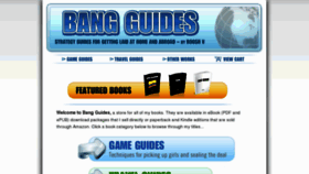 What Bangguides.com website looked like in 2016 (7 years ago)