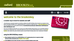 What Brookes.oxfordkey.co.uk website looked like in 2016 (7 years ago)