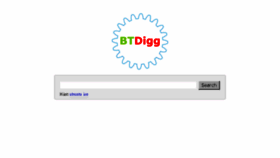 What Btdig.com website looked like in 2016 (7 years ago)
