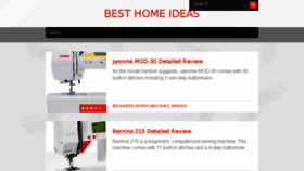 What Best-home-ideas.com website looked like in 2016 (7 years ago)