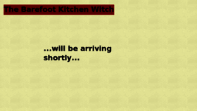 What Barefootkitchenwitch.com website looked like in 2016 (7 years ago)
