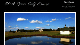 What Blackrivergolf.com website looked like in 2016 (7 years ago)