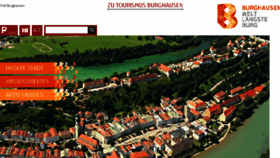 What Burghausen.de website looked like in 2016 (7 years ago)