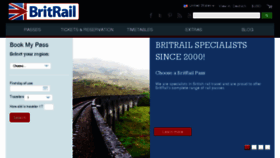 What Britrail.net website looked like in 2016 (7 years ago)