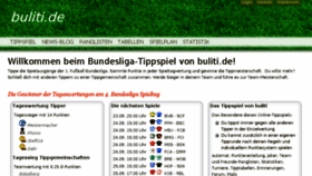What Buliti.de website looked like in 2016 (7 years ago)