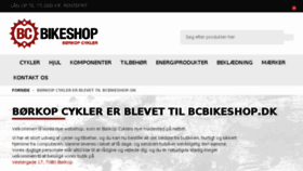 What Boerkopcykler.dk website looked like in 2016 (9 years ago)