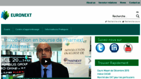 What Boursedeparis.fr website looked like in 2016 (7 years ago)