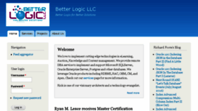 What Betterlogic.com website looked like in 2016 (7 years ago)