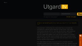 What Billing.utgard.tv website looked like in 2016 (7 years ago)