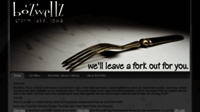 What Bozwellz.com website looked like in 2016 (7 years ago)