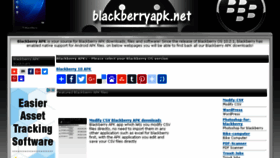 What Blackberryapk.net website looked like in 2016 (7 years ago)