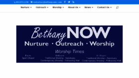 What Bethany-umc.com website looked like in 2016 (7 years ago)