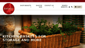 What Basketlady.com website looked like in 2016 (7 years ago)