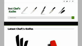 What Bestchefknifes.com website looked like in 2016 (7 years ago)