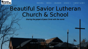 What Beautifulsaviorchurch.com website looked like in 2016 (7 years ago)