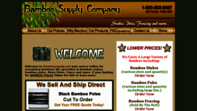 What Bamboosupply.net website looked like in 2016 (7 years ago)