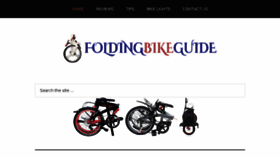 What Bestfoldingbike.net website looked like in 2016 (7 years ago)
