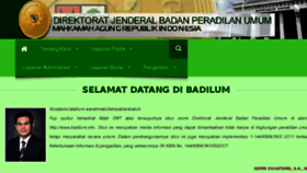 What Badilum.info website looked like in 2016 (7 years ago)
