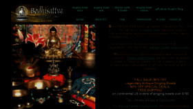What Bodhisattva.com website looked like in 2016 (7 years ago)