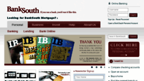 What Banksouthbizonline.org website looked like in 2016 (7 years ago)