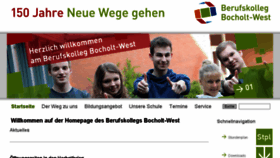 What Bkbocholt-west.de website looked like in 2016 (7 years ago)