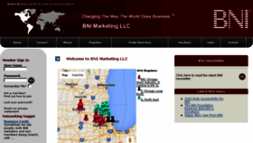 What Bnimarketing.com website looked like in 2016 (7 years ago)