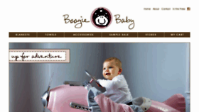 What Boogiebabyusa.com website looked like in 2016 (7 years ago)