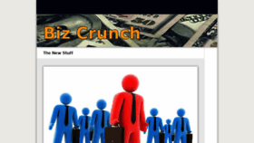 What Bizcrunch.net website looked like in 2016 (7 years ago)