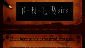 What B-n-lresins.com website looked like in 2016 (7 years ago)