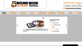 What Boundbookscanning.com website looked like in 2016 (7 years ago)