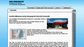 What Bzo-pneumatik.de website looked like in 2016 (7 years ago)