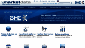 What Bmemarketdata.es website looked like in 2016 (8 years ago)