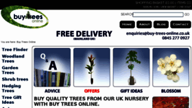 What Buy-trees-online.co.uk website looked like in 2016 (7 years ago)