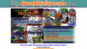 What Bezalelcoins.com website looked like in 2016 (7 years ago)