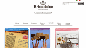 What Briccodolce.it website looked like in 2016 (7 years ago)