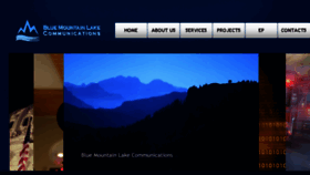 What Bluemtlake.com website looked like in 2016 (7 years ago)
