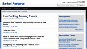 What Bankerresource.net website looked like in 2016 (8 years ago)