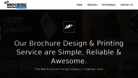 What Brochureprintingchennai.com website looked like in 2016 (7 years ago)