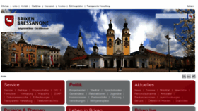 What Brixen.it website looked like in 2016 (7 years ago)