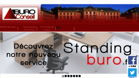 What Buro-conseil.com website looked like in 2016 (7 years ago)