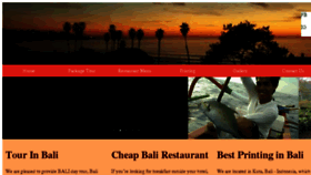 What Balilucky.com website looked like in 2016 (9 years ago)