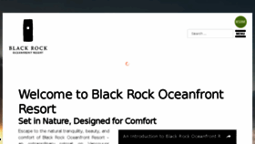 What Blackrockresort.com website looked like in 2016 (7 years ago)