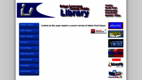 What Briggslibrary.com website looked like in 2016 (7 years ago)