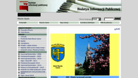 What Bip.um.opole.pl website looked like in 2016 (7 years ago)
