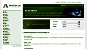 What Best-value-projector-lamps.de website looked like in 2016 (7 years ago)