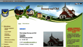 What Brozanynadohri.cz website looked like in 2016 (7 years ago)