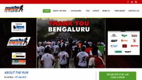 What Bengaluru10k.com website looked like in 2016 (7 years ago)