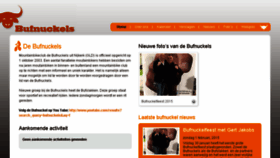 What Bufnuckels.nl website looked like in 2016 (7 years ago)