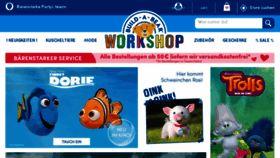 What Build-a-bear.de website looked like in 2016 (7 years ago)